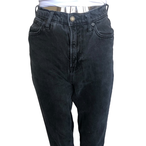 Black GAP MOM Jean - Size 24 - Picture 2 of 4